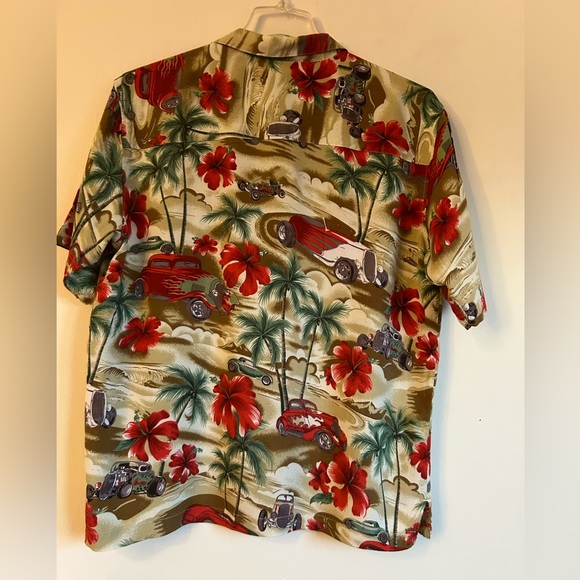 Hot Rod Hawaiian Shirt size L - Picture 6 of 8